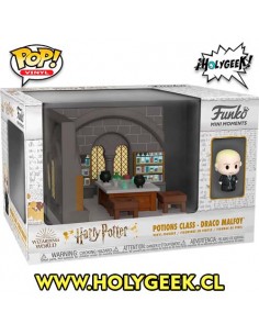 FUNKO POP! Harry Potter Mini Moments Draco Malfoy Mini-Figure Diorama Playset Potions Class