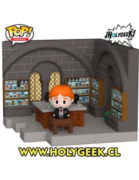 FUNKO POP! Harry Potter Mini Moments Ron Weasley Mini-Figure Diorama Playset Potions Class