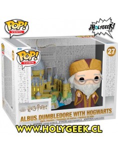FUNKO POP! TOWN: Harry Potter Anniversary- Dumbledore w/ Hogwarts
